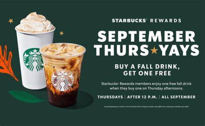 Starbucks BOGO Drinks Save on Your Fave Lattes & Frappuccinos